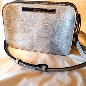 Enzo Angiolini Croc Crossbody Purse